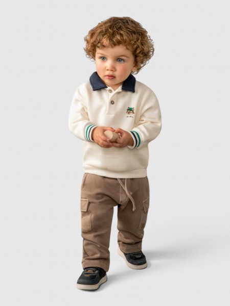 Polo Mayoral Menino Sweat Gola Tipo Polo
