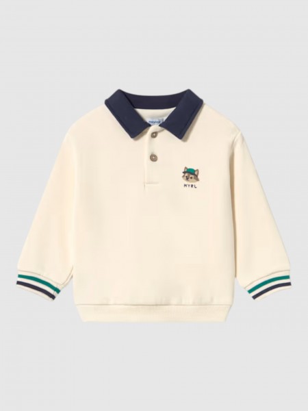 Polo Mayoral Menino Sweat Gola Tipo Polo
