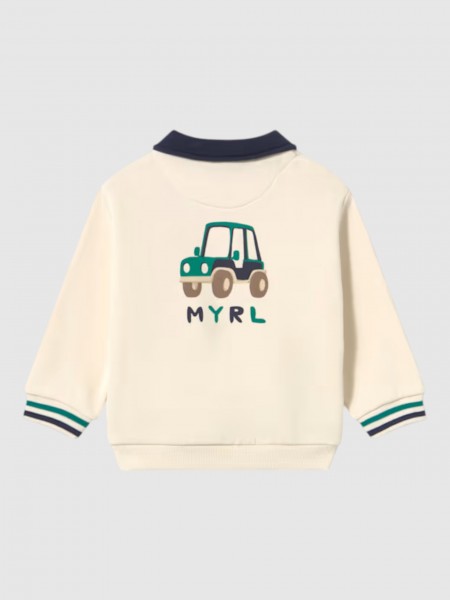 Polo Mayoral Menino Sweat Gola Tipo Polo