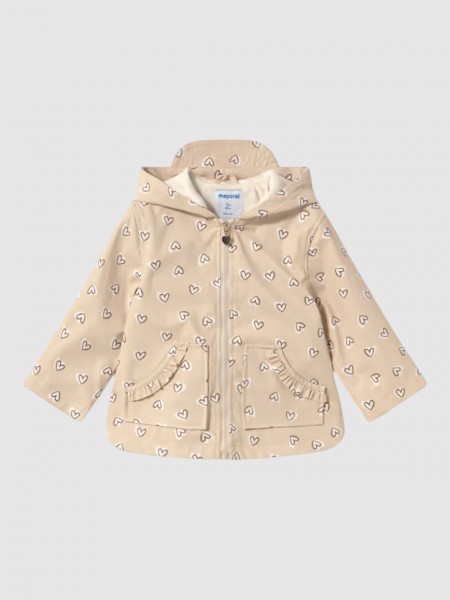 Casaco Mayoral Menina Capa de Chuva Estampada