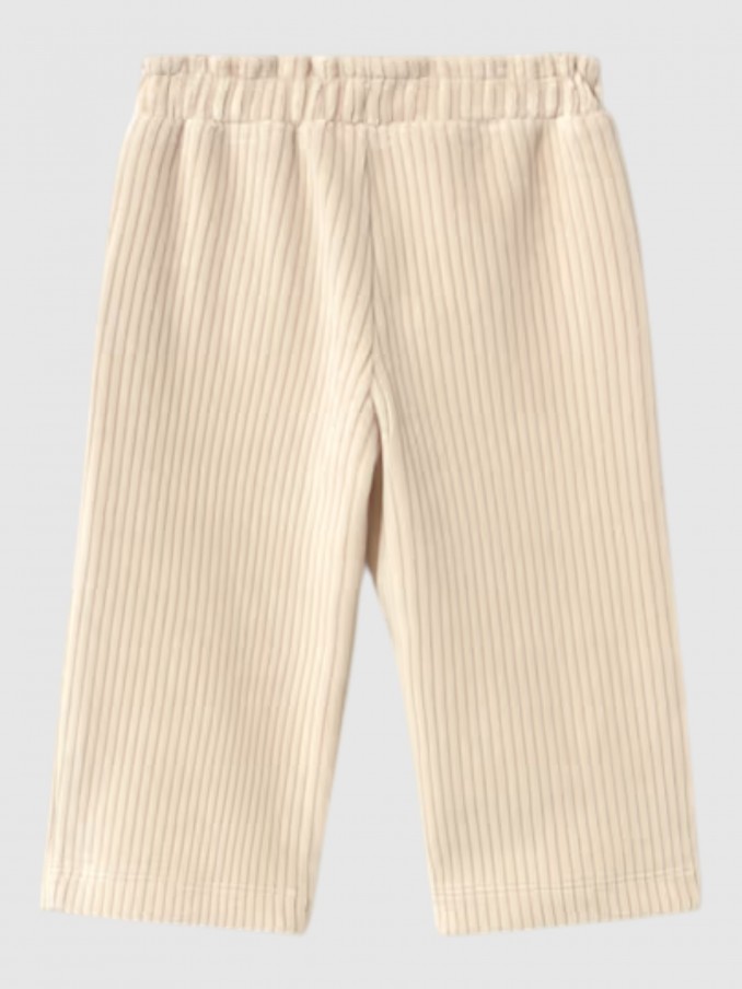 Pantalones Bebe Niña Crema Mayoral