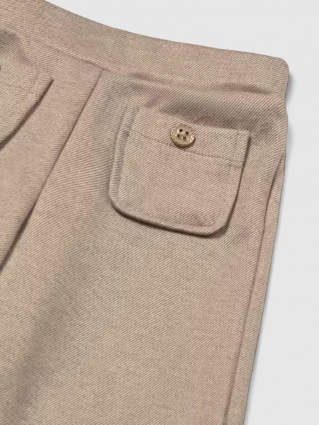 Pants Baby Girl Beige Mayoral