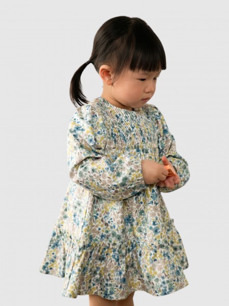 Dress Baby Girl Blue Mayoral