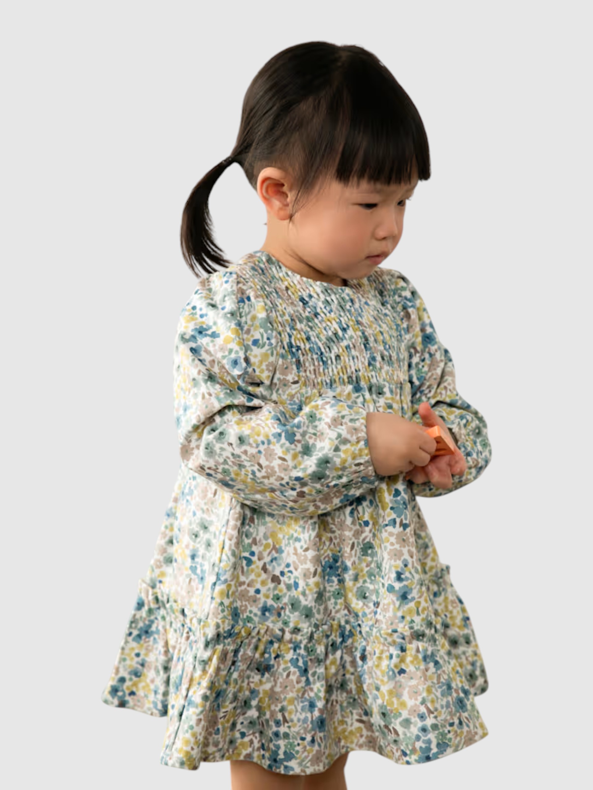Dress Baby Girl Blue Mayoral