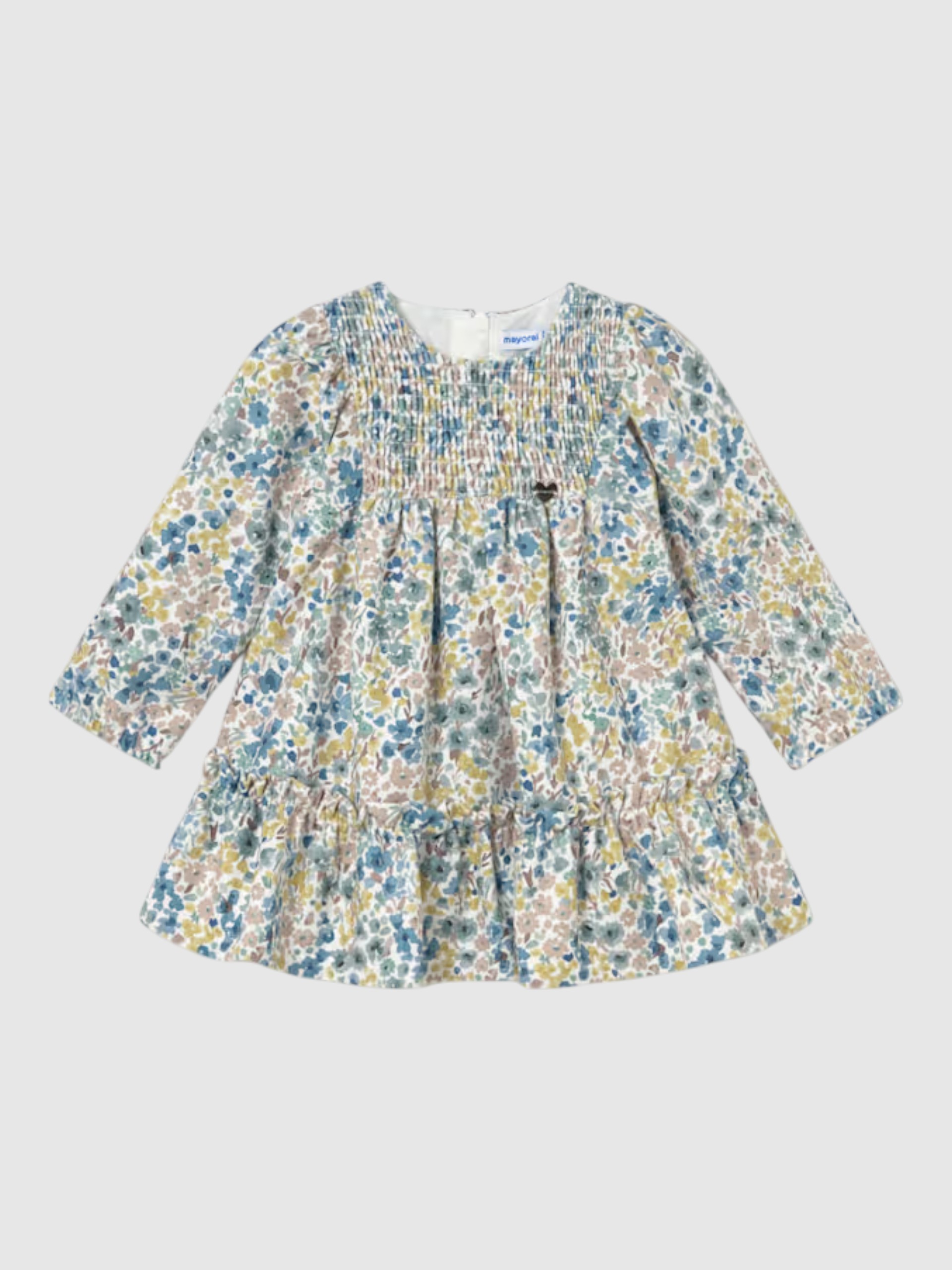 Dress Baby Girl Blue Mayoral
