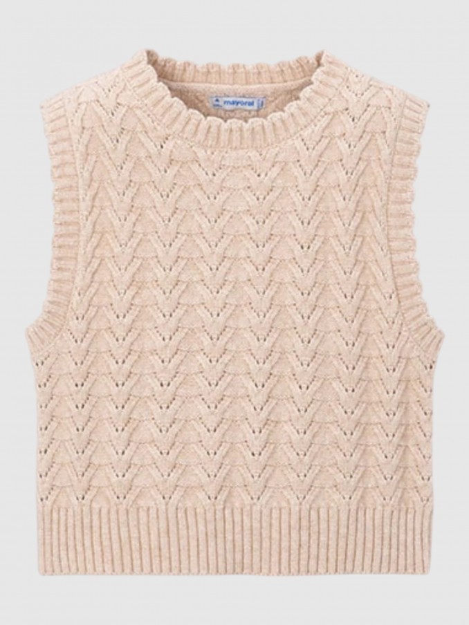 Vest Girl Cream Mayoral