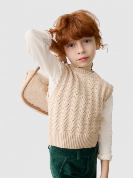 Vest Girl Cream Mayoral
