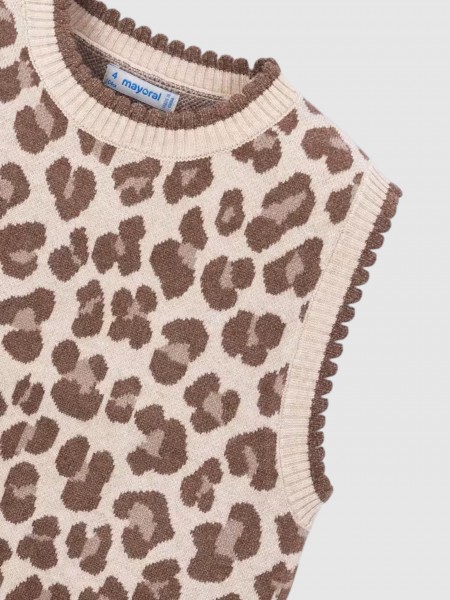 Colete Mayoral Menina Colete Tricot