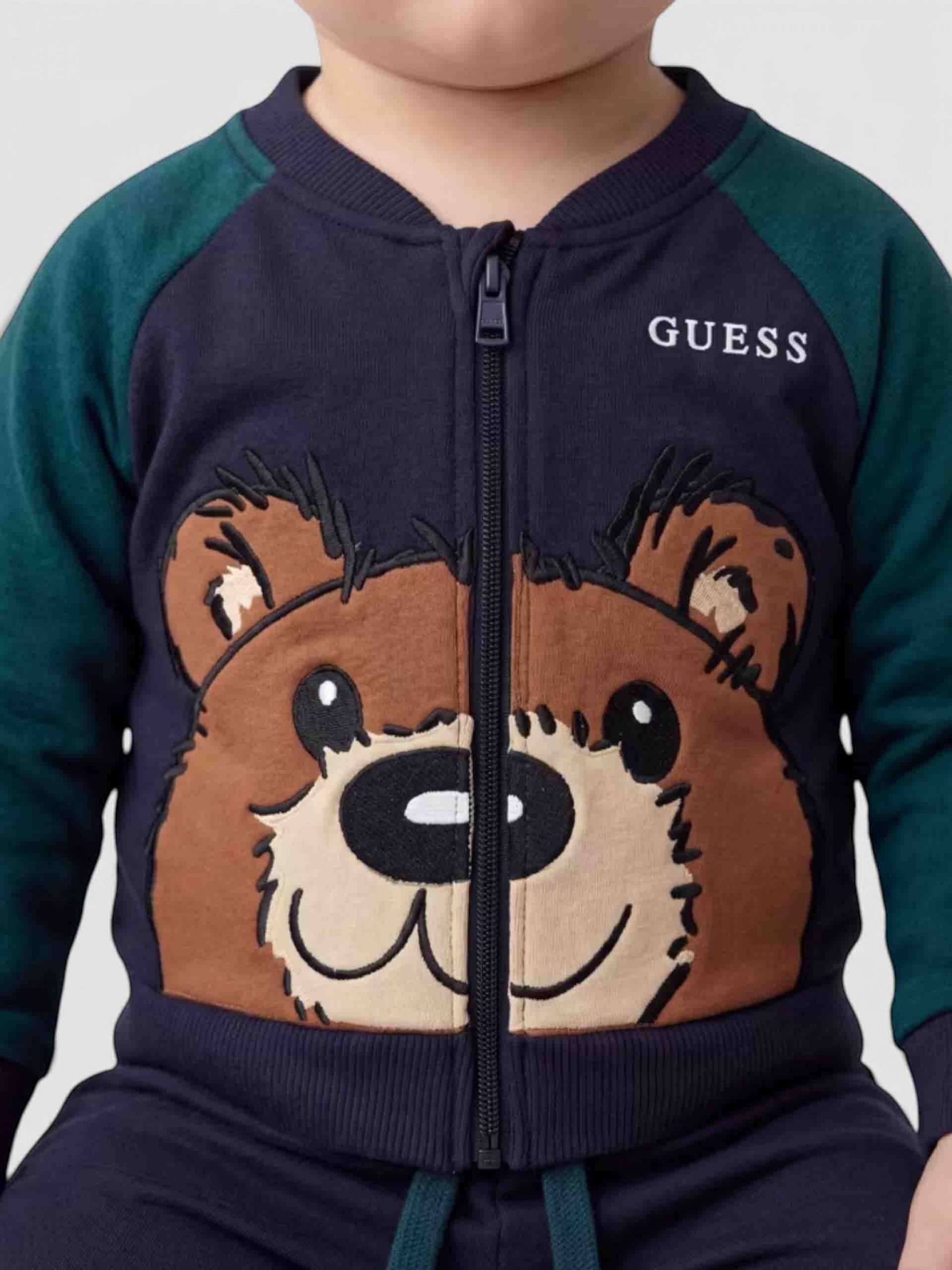 2 Peças Guess Menino Set Ls Active Top + Active Pan