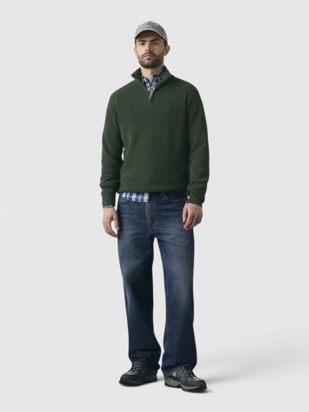 Sueter Hombre Verde Levis