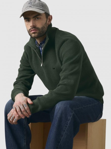 Sueter Hombre Verde Levis