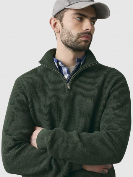 Sueter Hombre Verde Levis