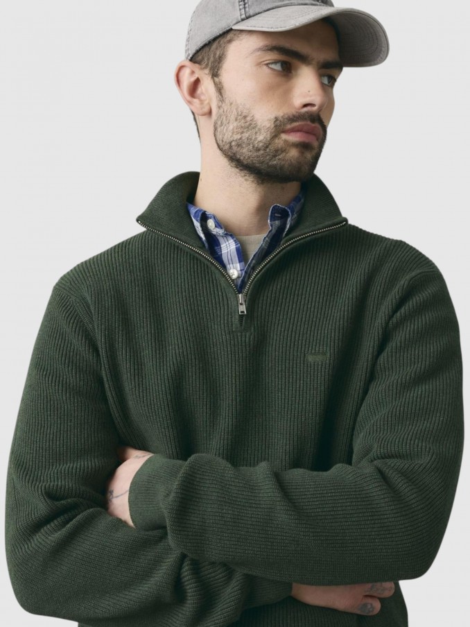 Sueter Hombre Verde Levis