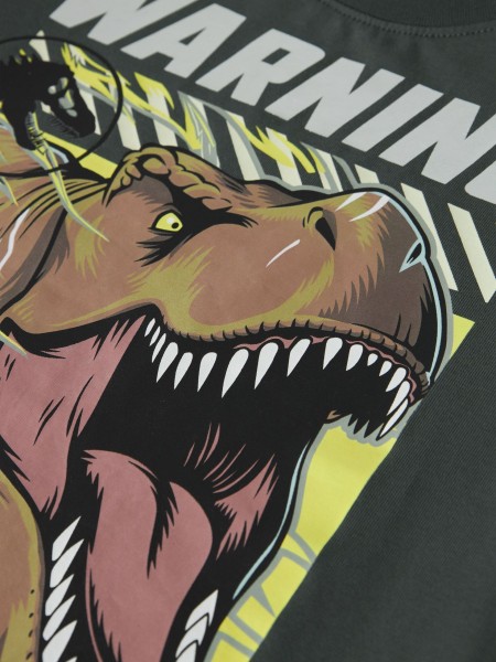 Camisola Name It Menino Nmmjim Jurassic Ls Nreg Top Box Noos Sky