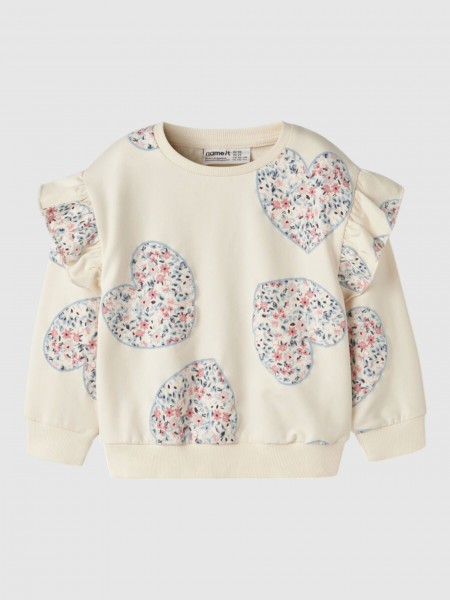 Sweatshirt Name It Menina Nmfkiwile Ls Nreg Sweat Unb