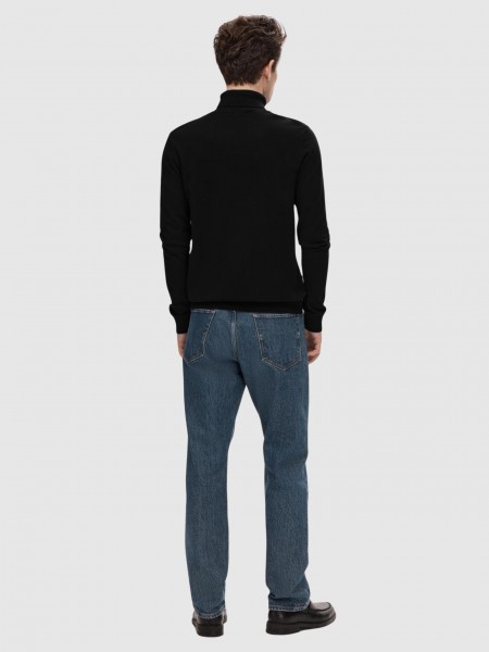 Nightgown Man Black Selected