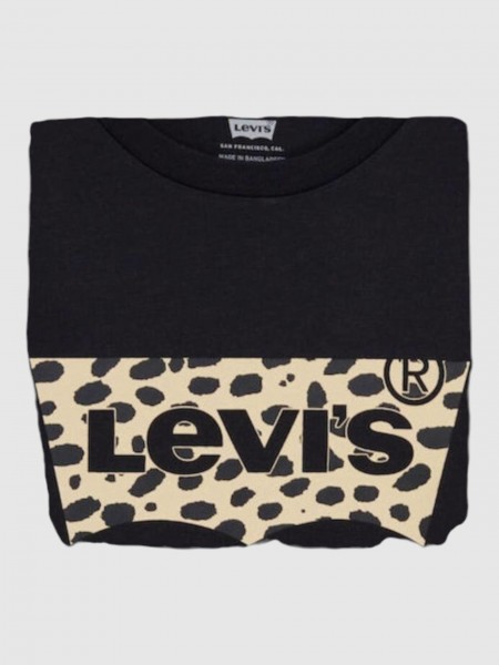 T-Shirt Levis Mulher The Perfect Tee Blacks T-Shirt Levis Mulher The Perfect Tee Blacks