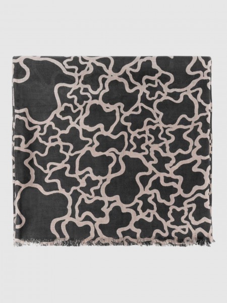Len�o Tous Mulher 180X70 Kaos Negro