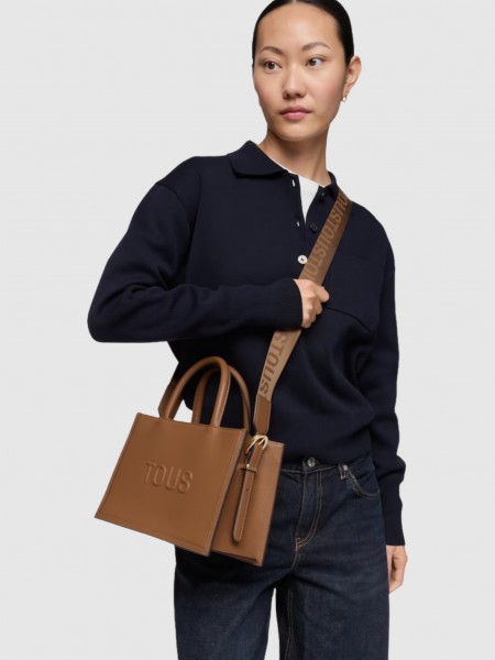 Mala Tous Mulher Shopper M. Amaya Tous Brenda
Camel