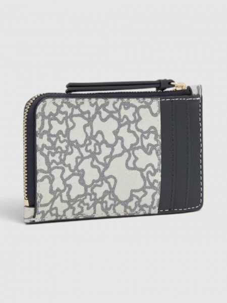 Carteira Tous Mulher Monedero-Tarj K Mini New Double-Way Carteira Tous Mulher Monedero-Tarj K Mini New Double-Way