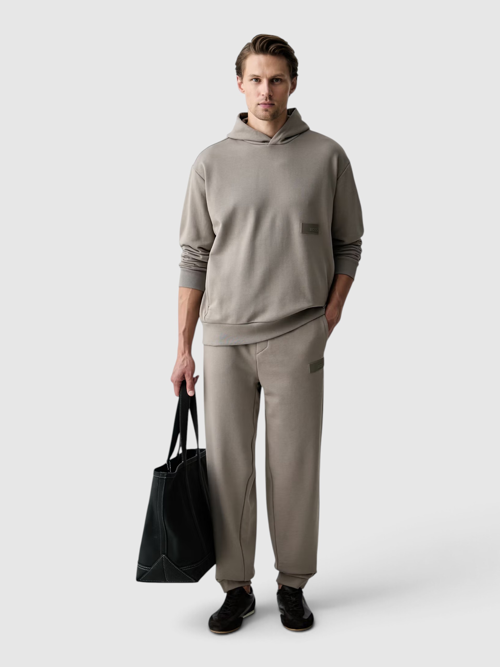 Sweatshirt Hombre Verde Boss