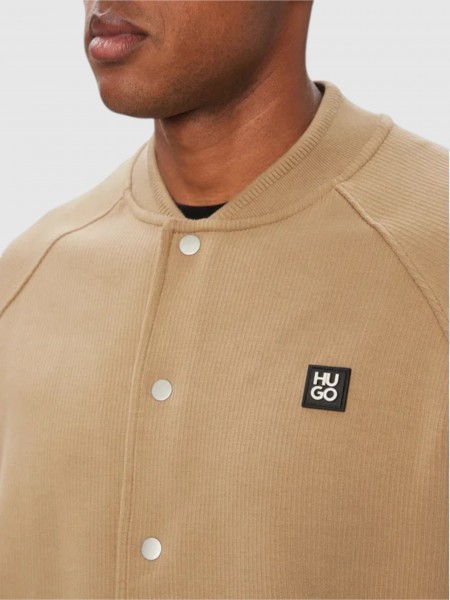Jacket Man Beige Hugo Boss