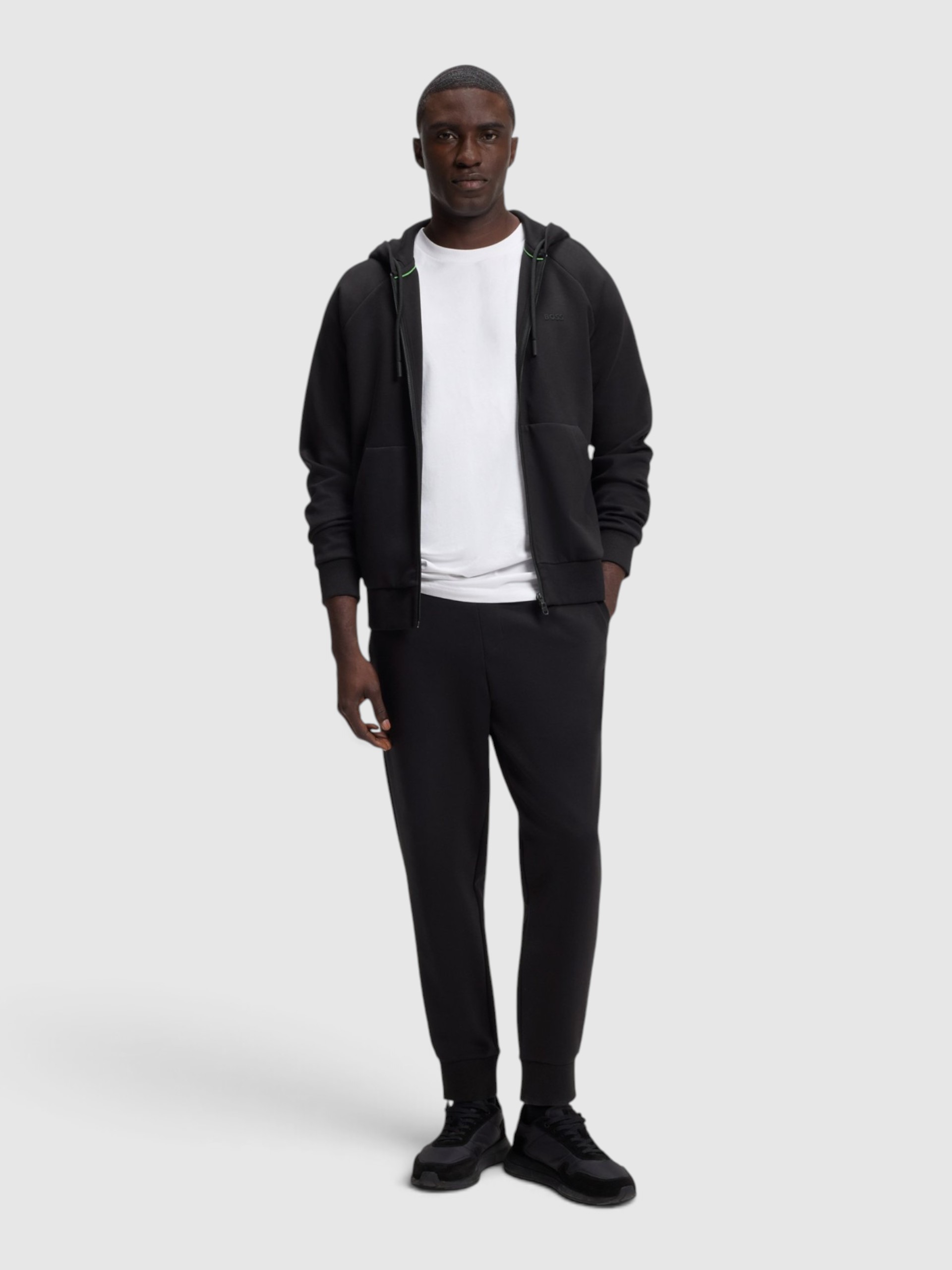 Chaqueta Hombre Negro Boss