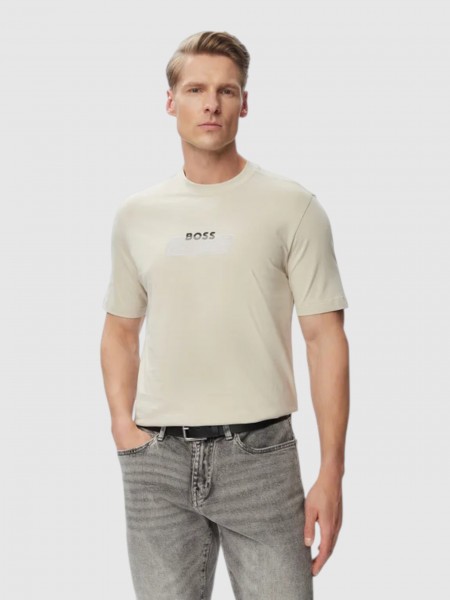 T-Shirt Boss Homem Te_Logotape