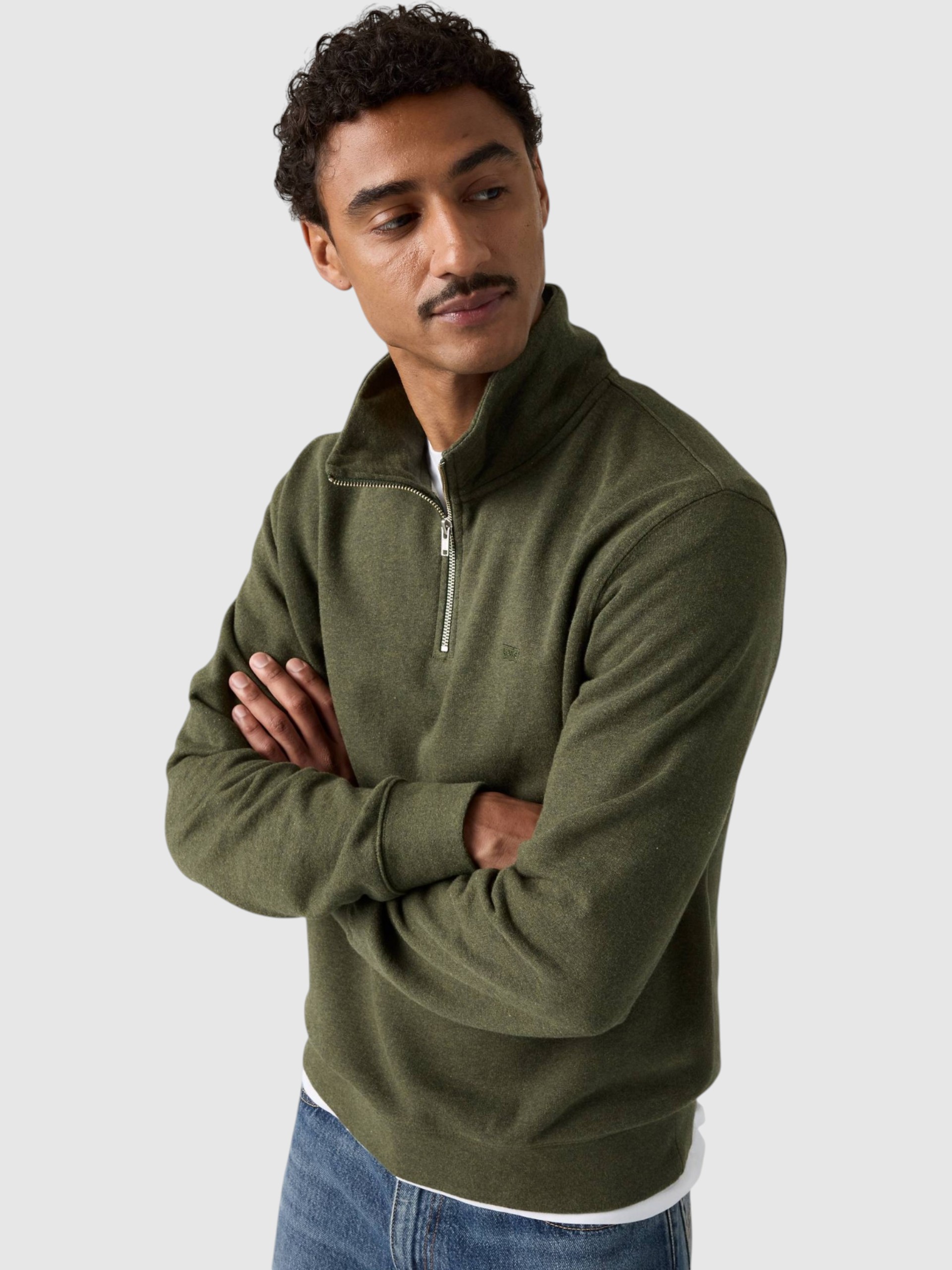 Pullover Man Green Levis