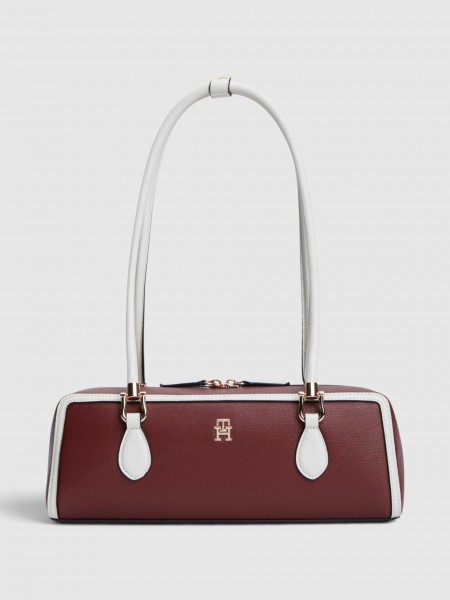 Mala Tommy Hilfiger  Mulher Th Grace Shoulder Bag Col Block