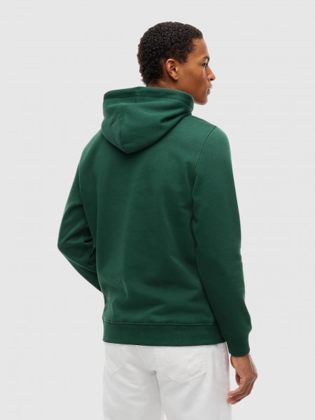 Sweatshirt Tommy Jeans Homem Tjm Reg Linear Logo Hoodie Ext