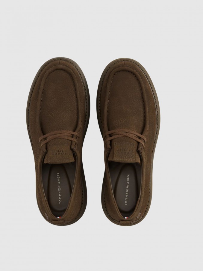 Shoes Man Dark Brown Tommy Hilfiger