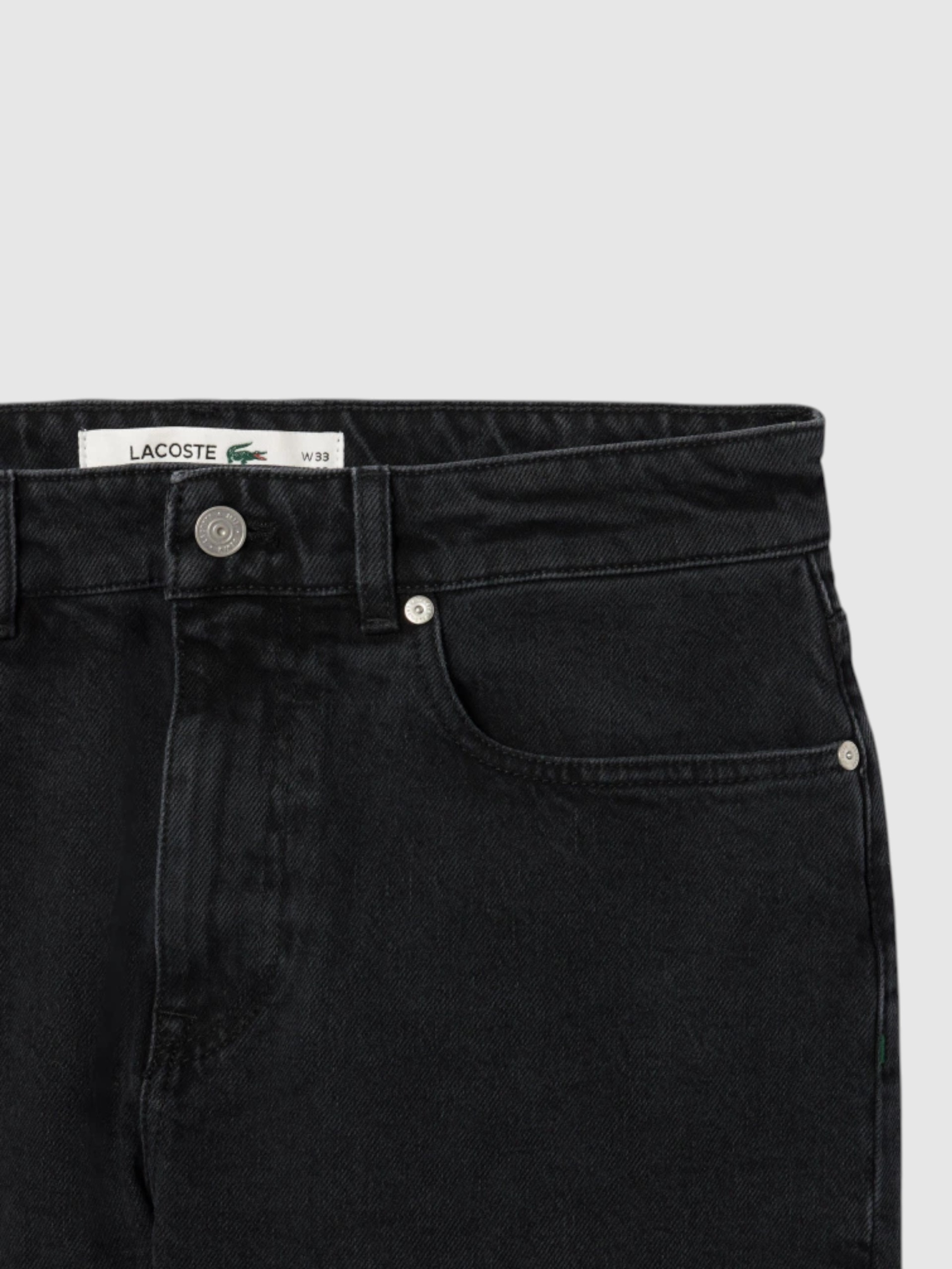 Pantalones Hombre Negro Lacoste