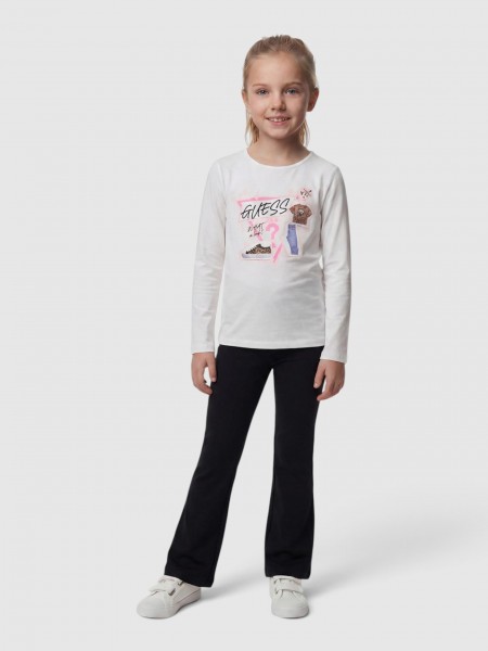 T-Shirt Guess Menina Ls T-Shirt T-Shirt Guess Menina Ls T-Shirt