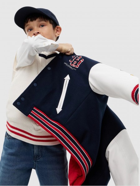 Casaco Tommy Hilfiger Menino Varsity Bomber Casaco Tommy Hilfiger Menino Varsity Bomber