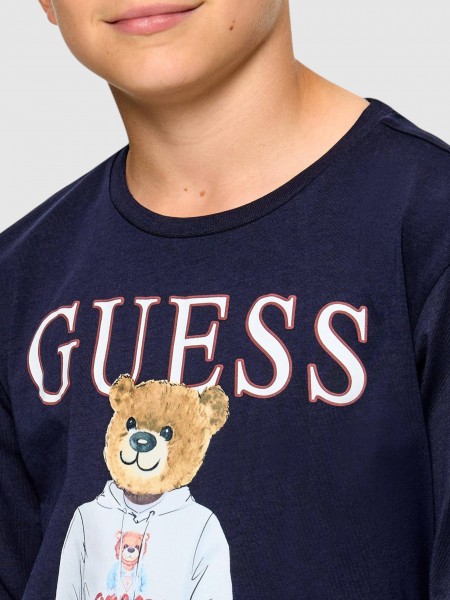 Camisola Guess Menino Ls T-Shirt