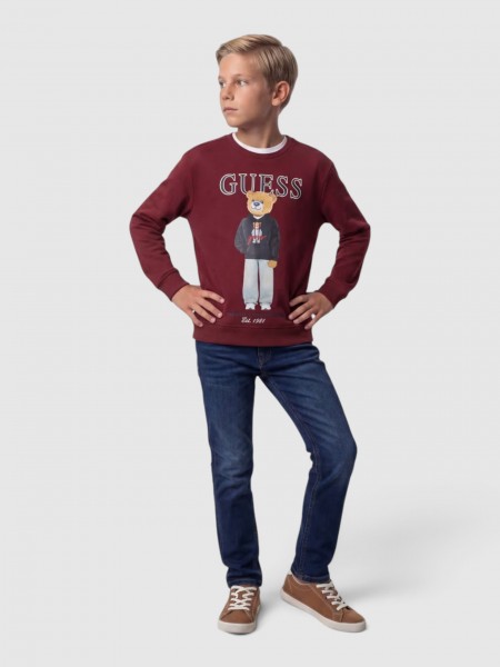 Sweatshirt Guess Menino Ls Active Top