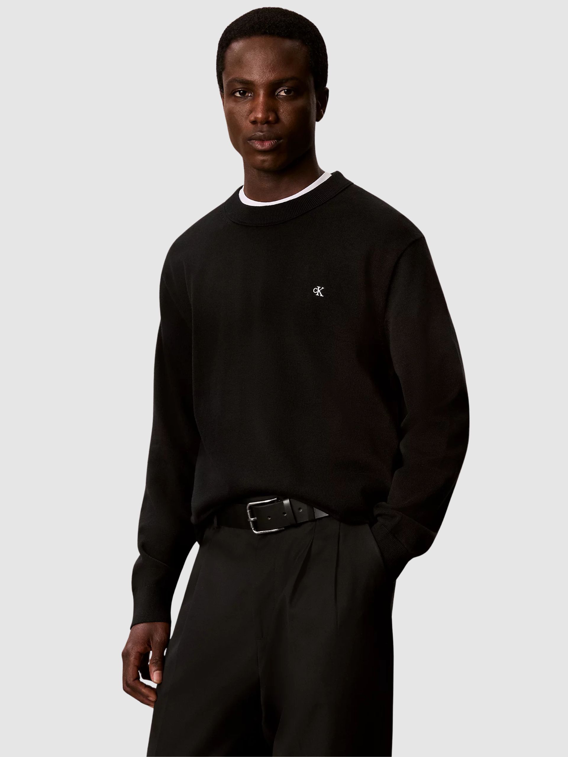 Pullover Man Black Calvin Klein