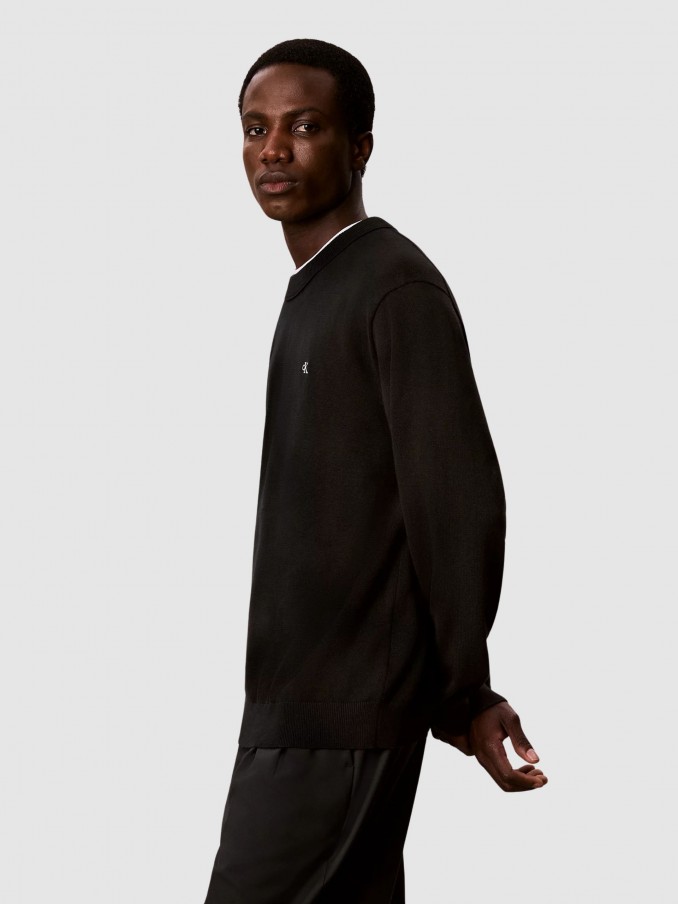 Pullover Man Black Calvin Klein