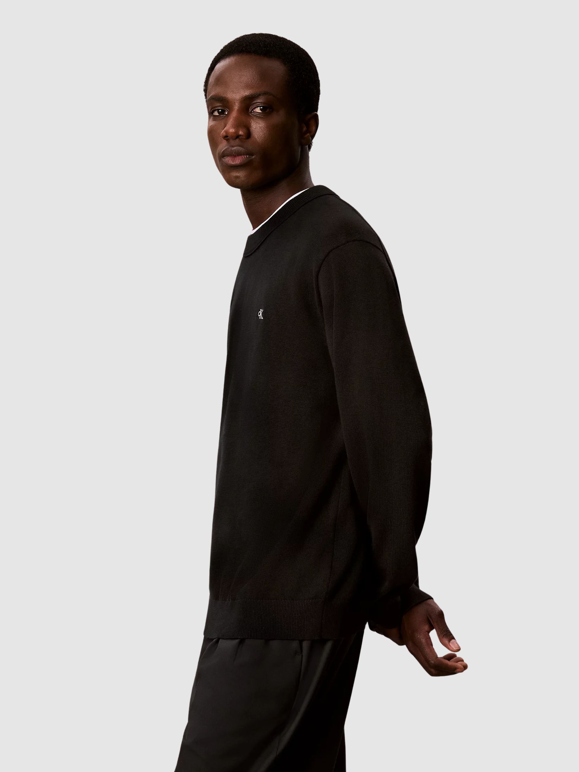Pullover Man Black Calvin Klein