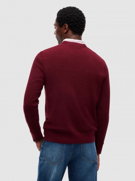 Camisola Tommy Hilfiger Homem Essential Structure Crew Neck