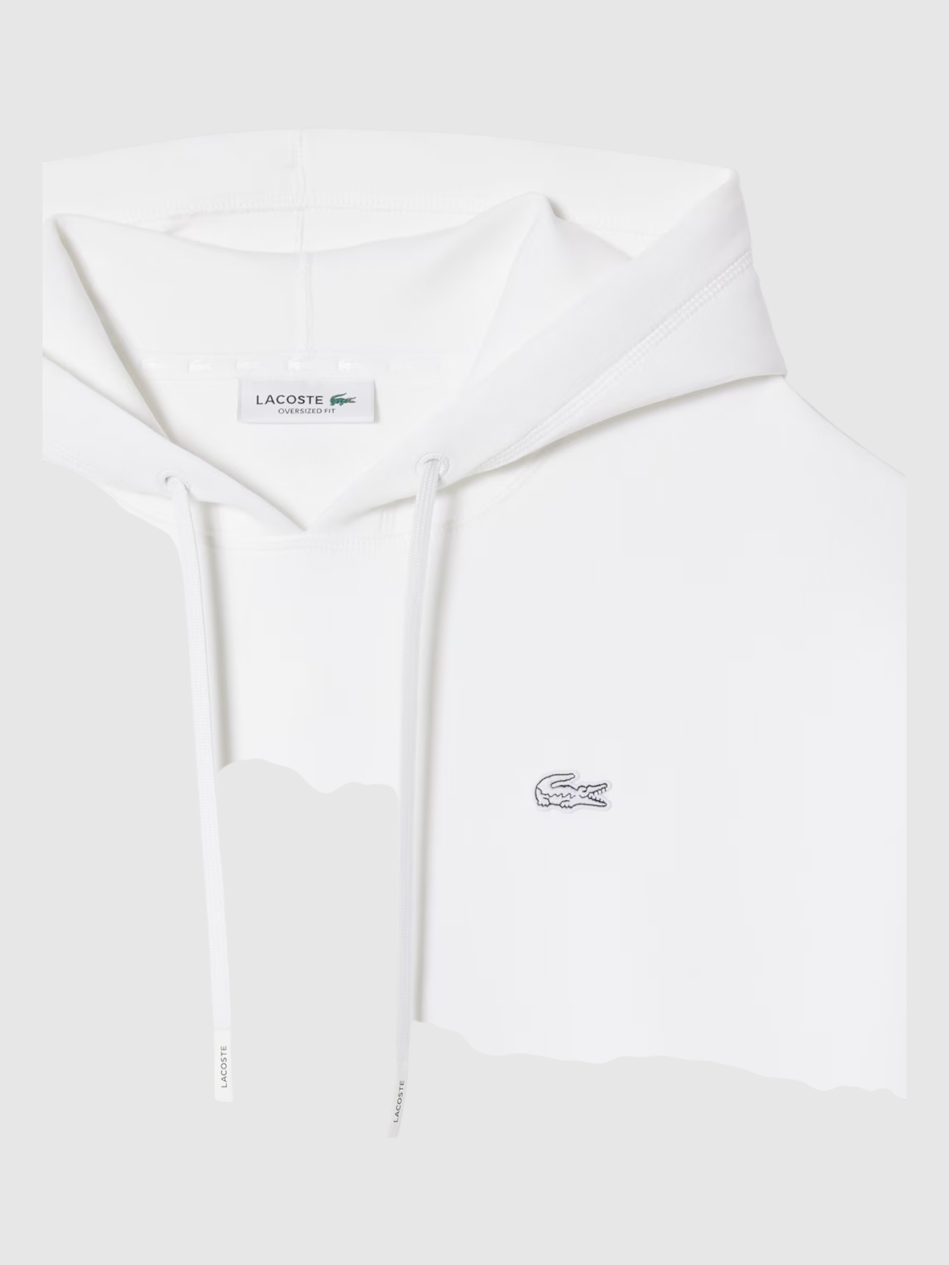 Sweatshirt Woman White Lacoste