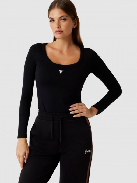 Body Woman Black Guess Underwear
