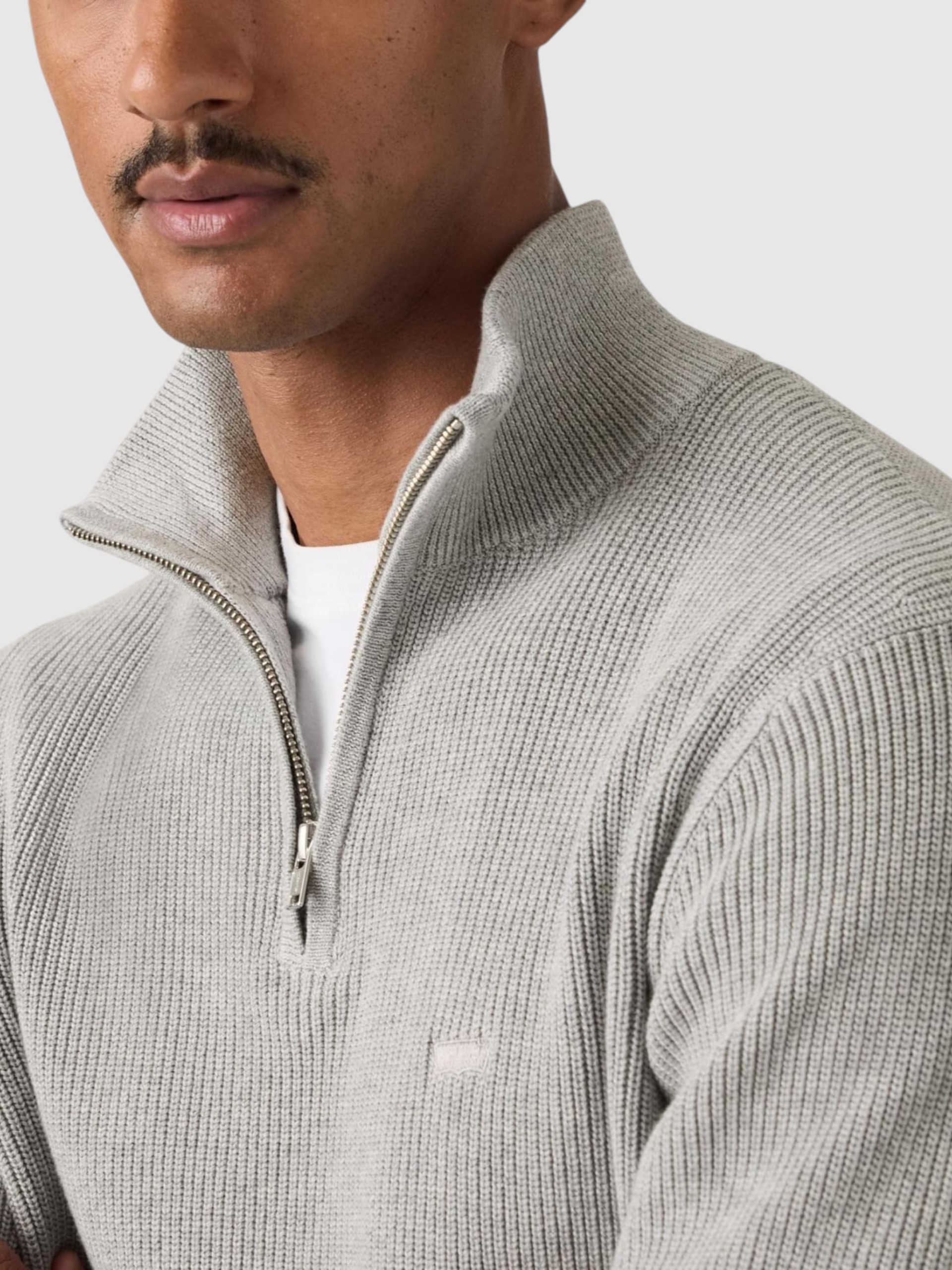 Pullover Man Light Gray Levis