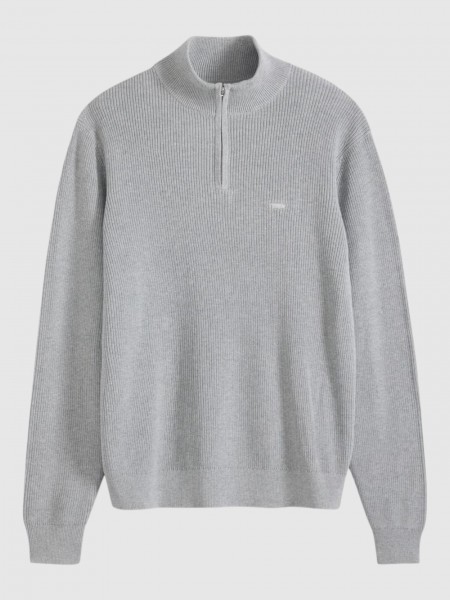 Pullover Man Light Gray Levis