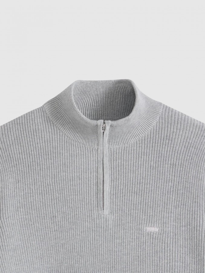 Pullover Man Light Gray Levis