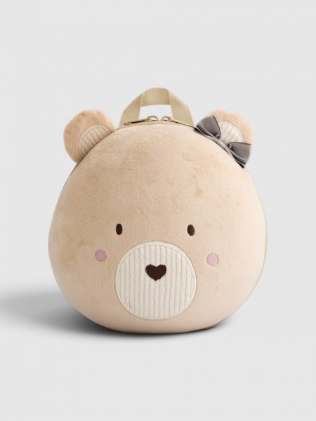 Backpack Baby Girl Beige Mayoral