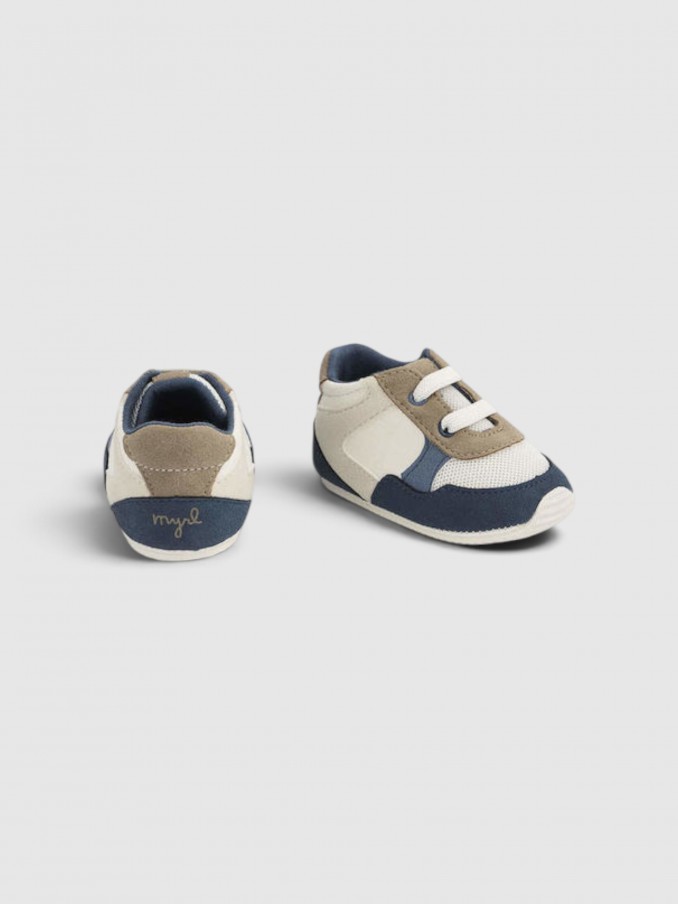 Tenis Unisex Bebé Azul Mayoral