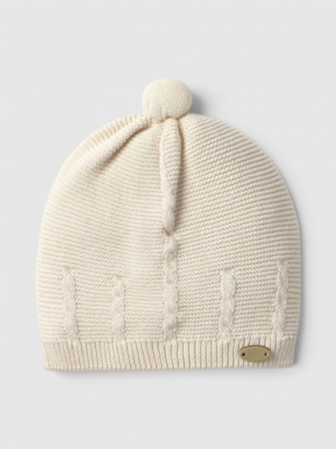 Beanie Unisex Baby Cream Mayoral