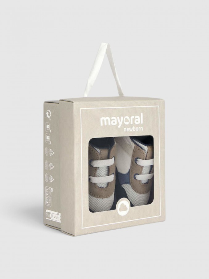 Tenis Unisex Bebé Azul Mayoral